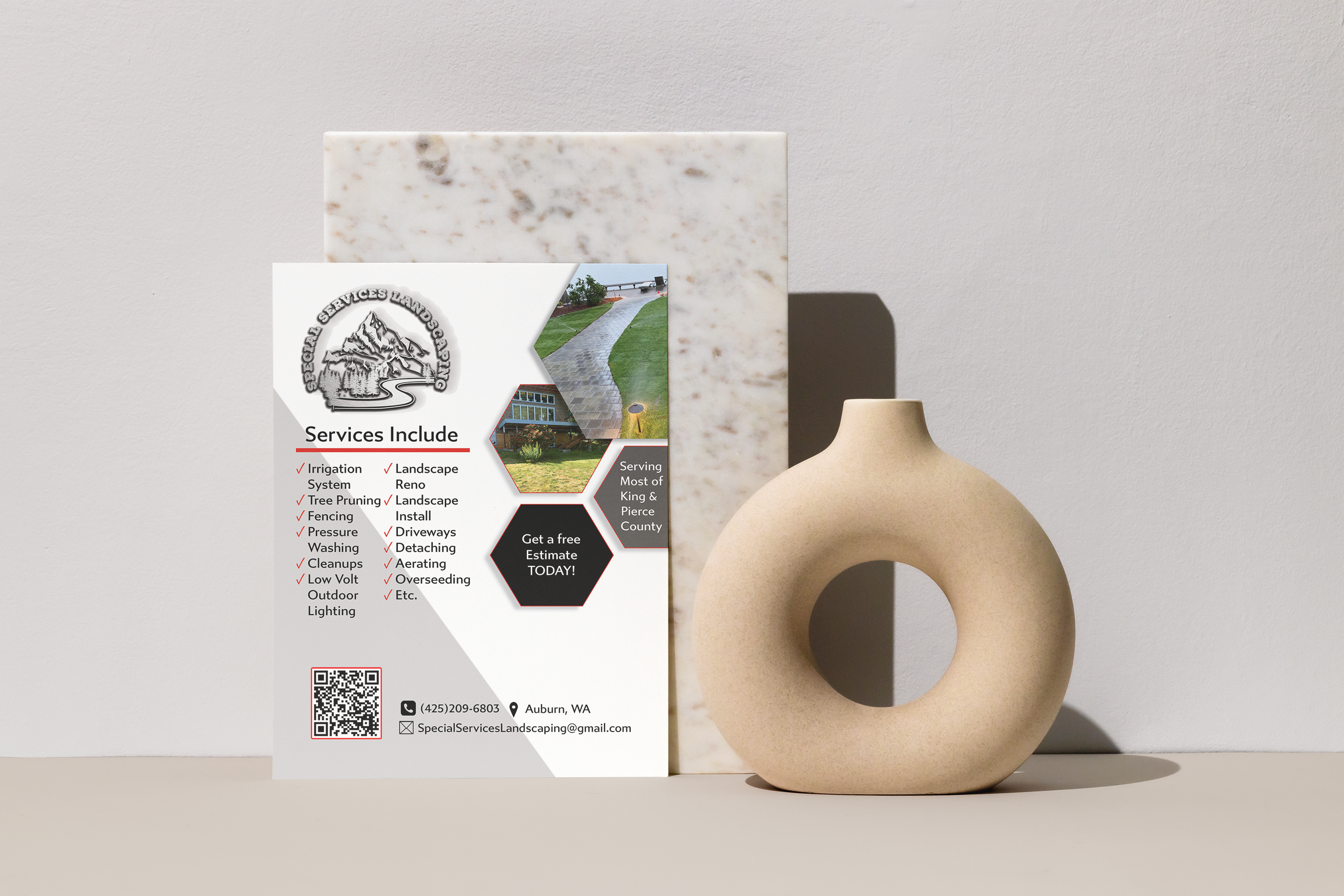 Landscaping Mockup Flyer